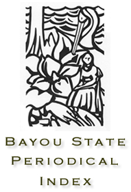 cover art for Bayou State Periodical Index