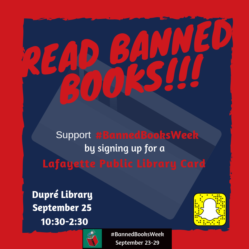 Flyer: Banned Books Week - 2018 Fall