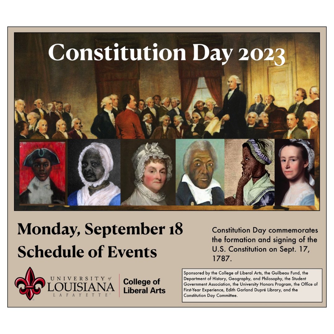 Flyer: Constitution Day - 2023 Fall