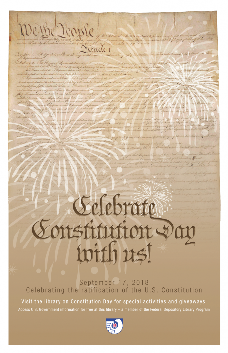 Flyer: Constitution Day - 2018 Fall