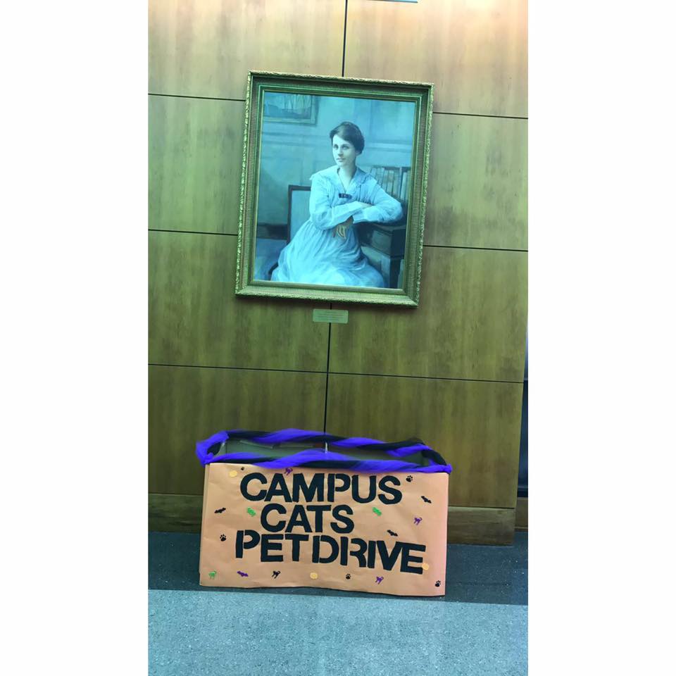 Drives: Campus Cats Pet Drive - 2017 Fall