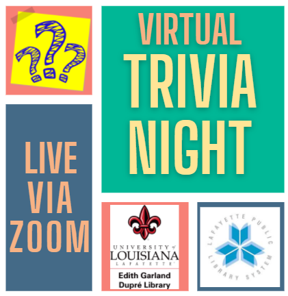 Flyer: Virtual Trivia Night