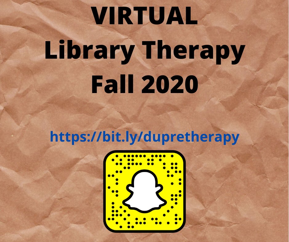 Library Therapy Wall: 2020 Fall