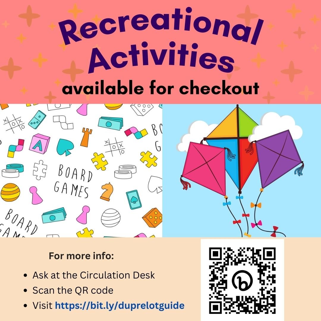 Recreational Checkouts - 2023 Spring