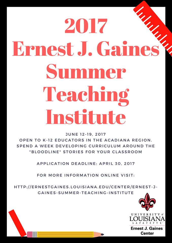 Flyer: Summer Teaching Institute - 2017