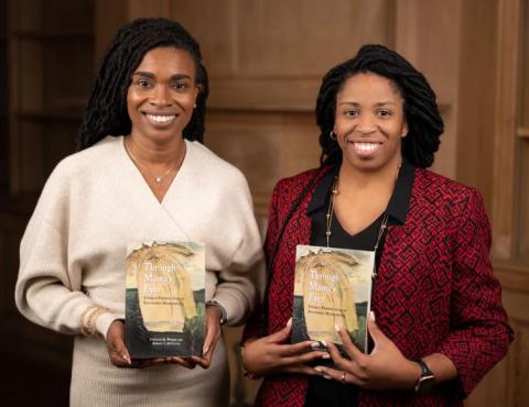 Cheylon Woods (right), Head of the Ernest J. Gaines Center at the library, and Kiwana McClung, UL Lafayette School of Architecture and Design & Interim Chief Diversity Officer, are the authors of Through Mama’s Eyes: Unique Perspectives in Southern Matriarchy.