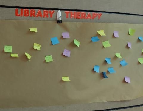 Library Therapy Wall