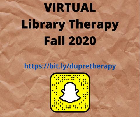 Virtual Library Therapy Fall 2020