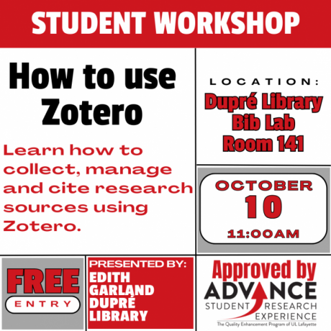 How to Use Zotero Workshop